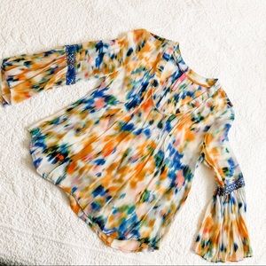 Flutter sleeve Blouse